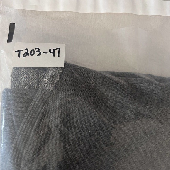 Ann Taylor Loft Sweater Womens Small Cardigan Open Sequined Short Sleeve - Picture 9 of 9